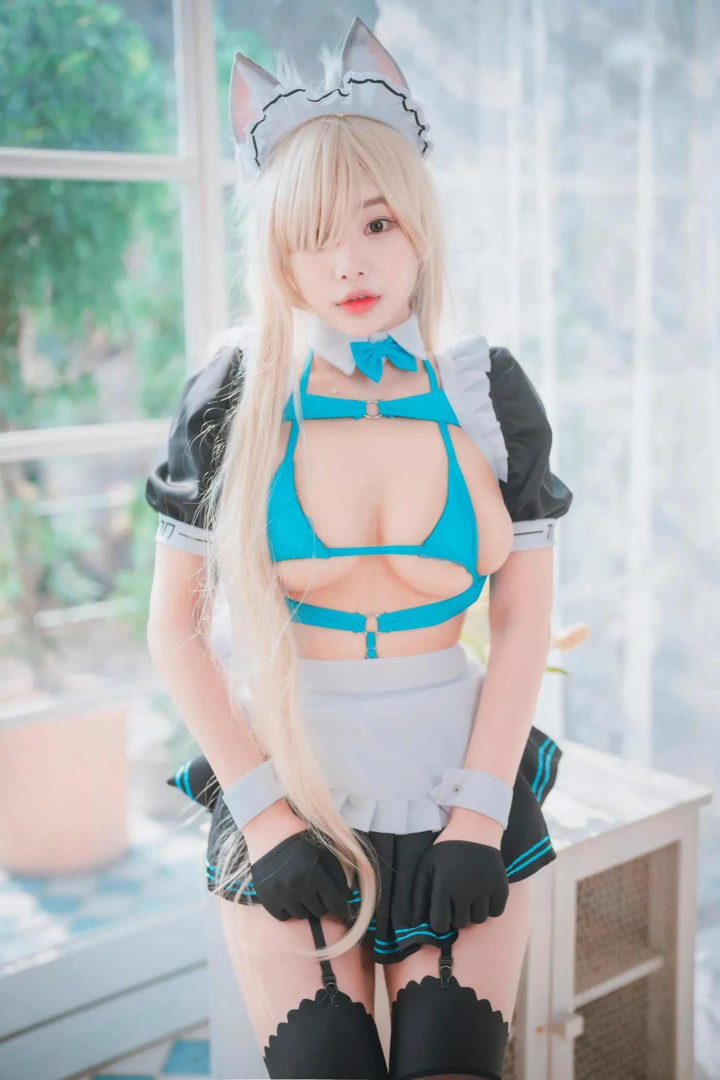 Zzyuri (쮸리) – NO.20 [DJAWA] 明日奈的女仆庄园 [88P]插图7